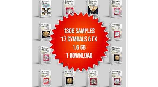 Digital Cymbal Sample Library now available as a single download!