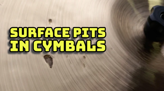 Surface Appearance and Cosmetics in Cymbals