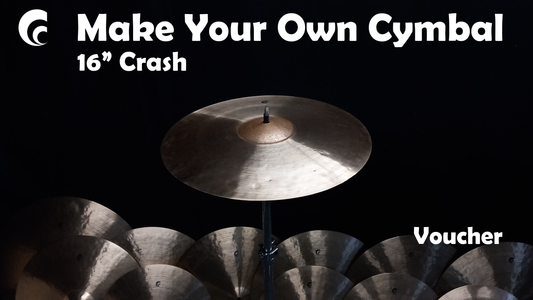 Make Your Own Cymbal - 16" Crash